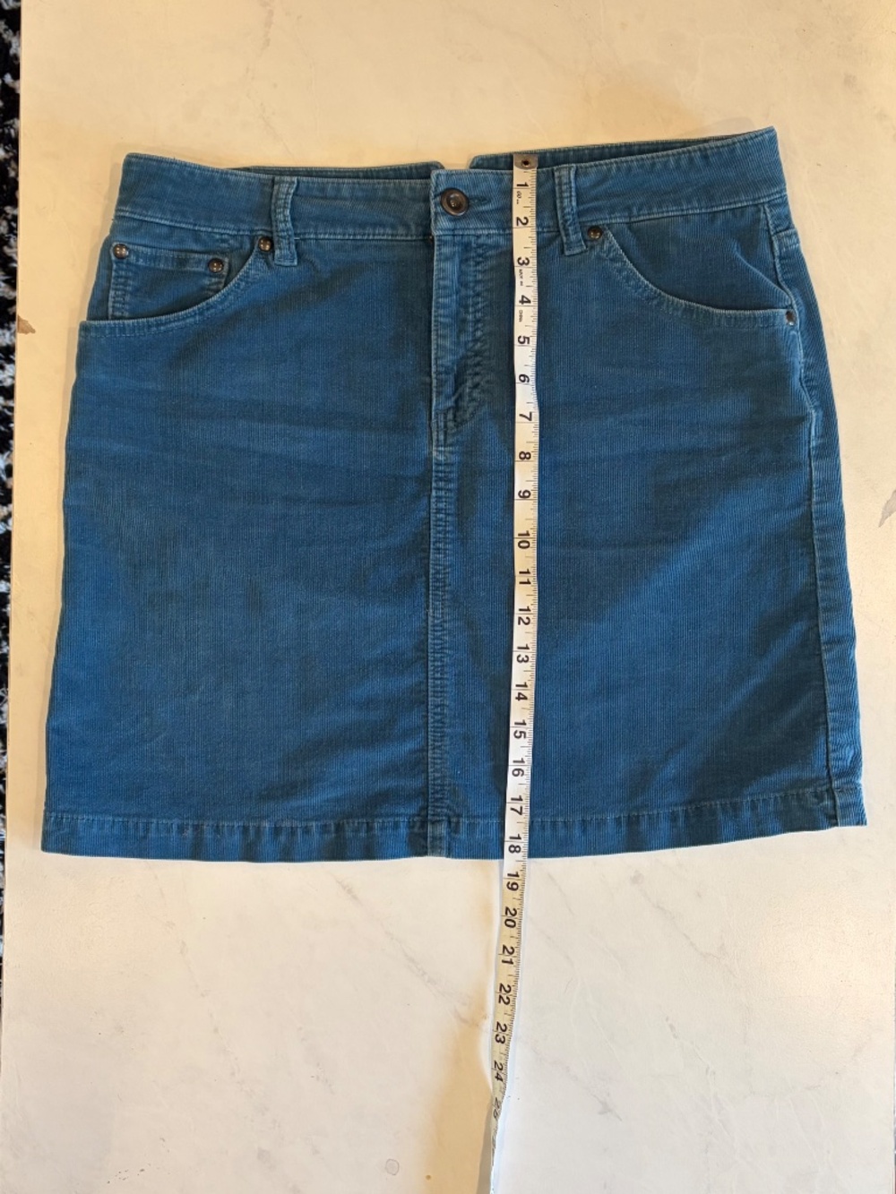 Vintage Gap Courderoy Mini Skirt, Preppy, Y2K, preppy Ivy League look, relaxed - Picture 4 of 7